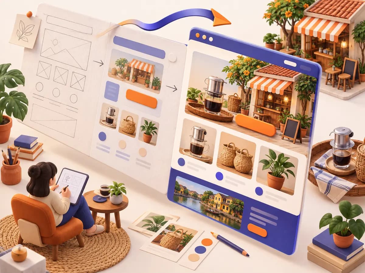 Thiết kế riêng theo thương hiệu