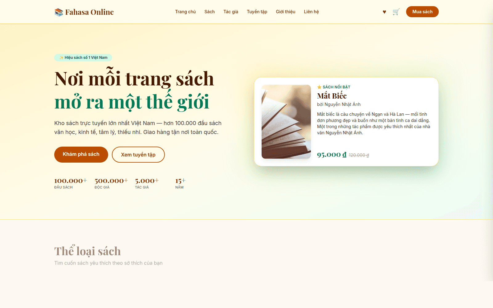 Bookstore — Fahasa Online