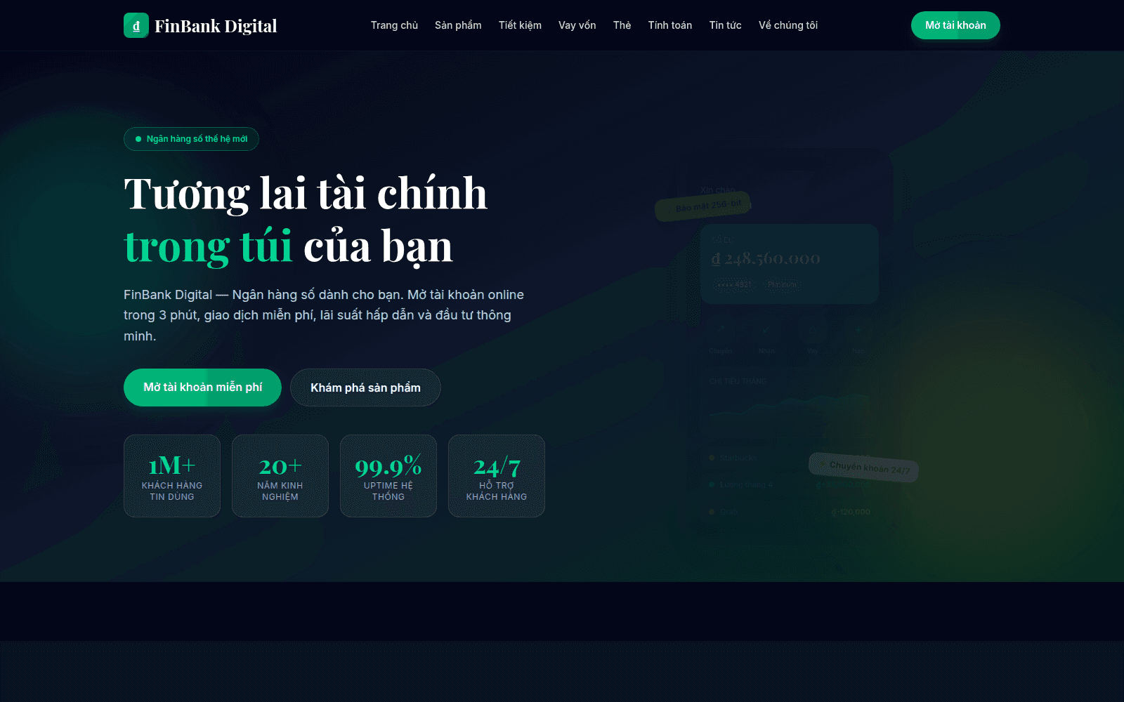 Finance — FinBank Digital