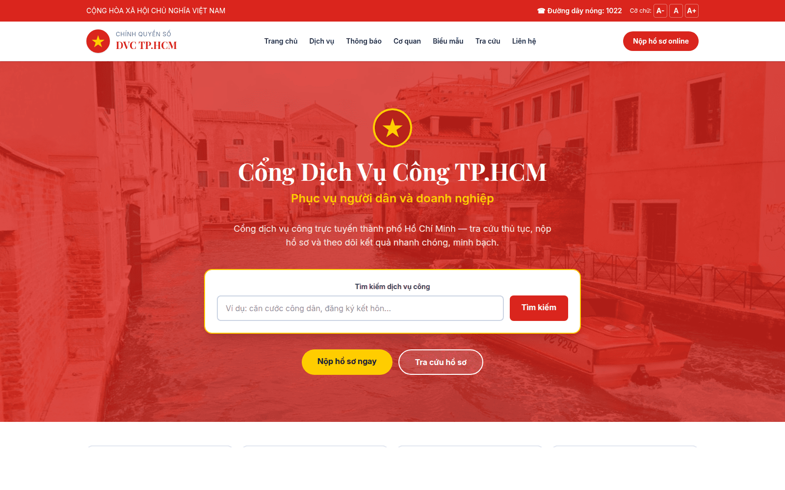 Government — Cổng DVC
