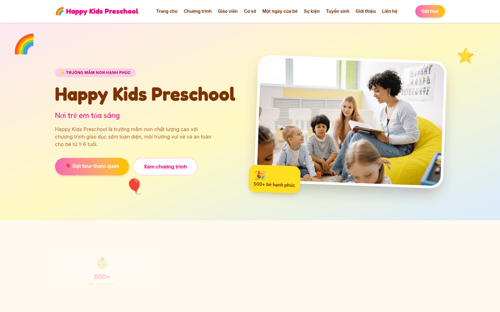 Kindergarten — Happy Kids