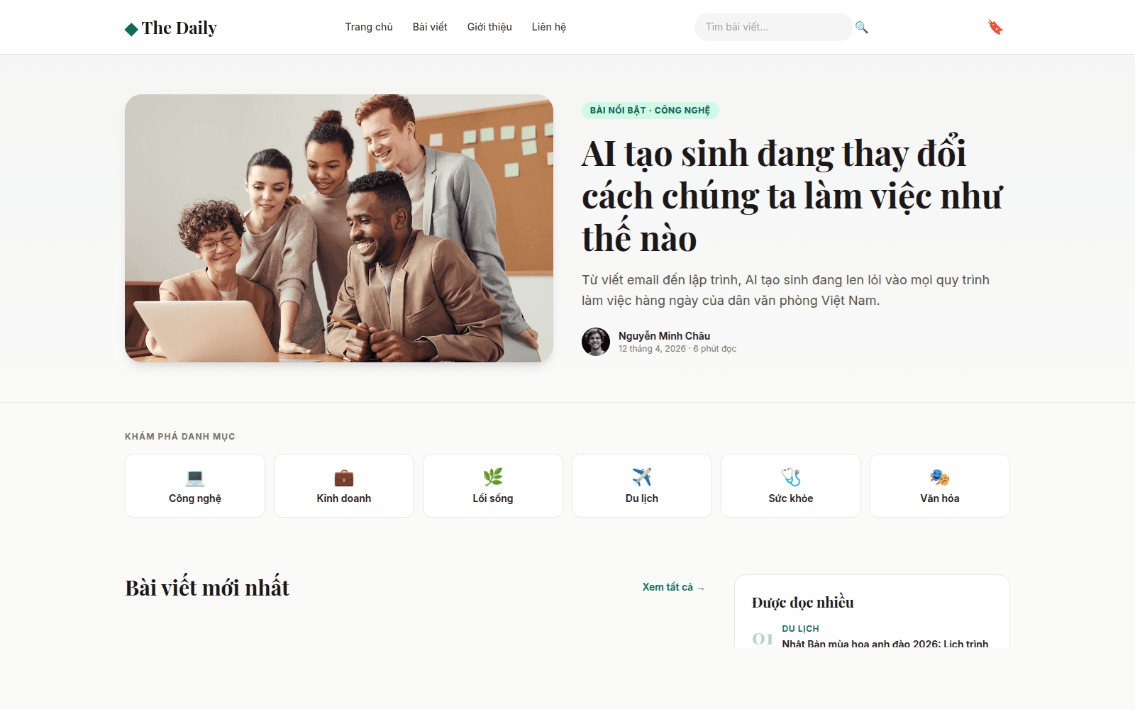 News & Blog — The Daily