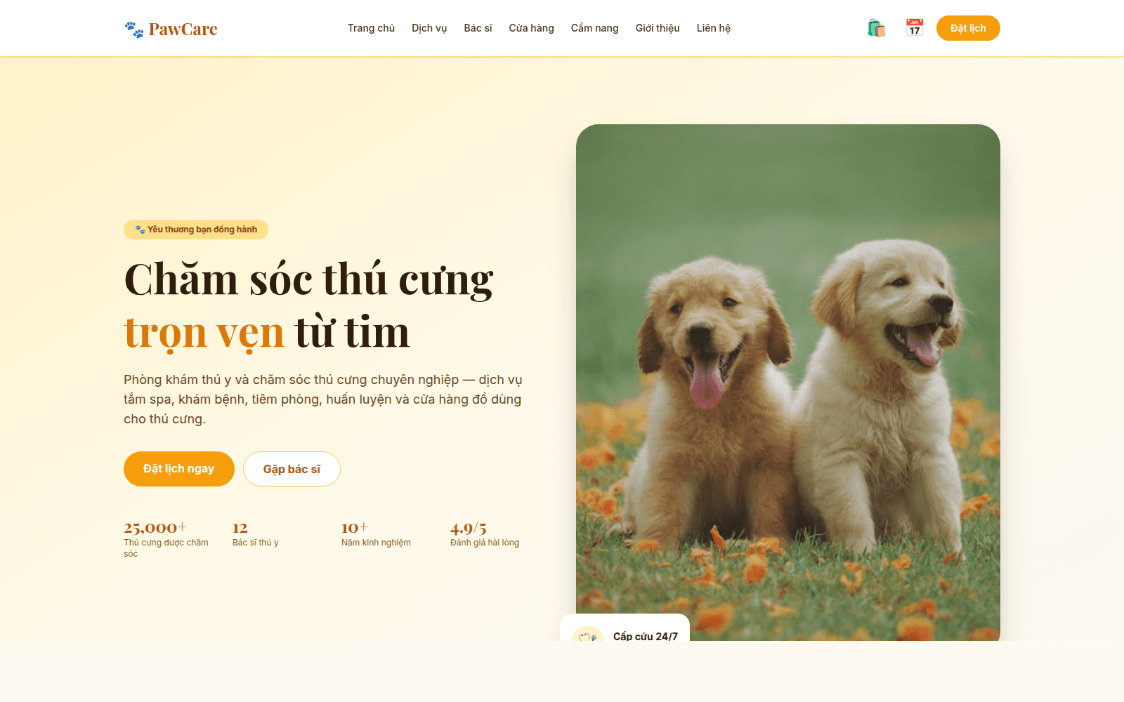 Pet Care — PawCare
