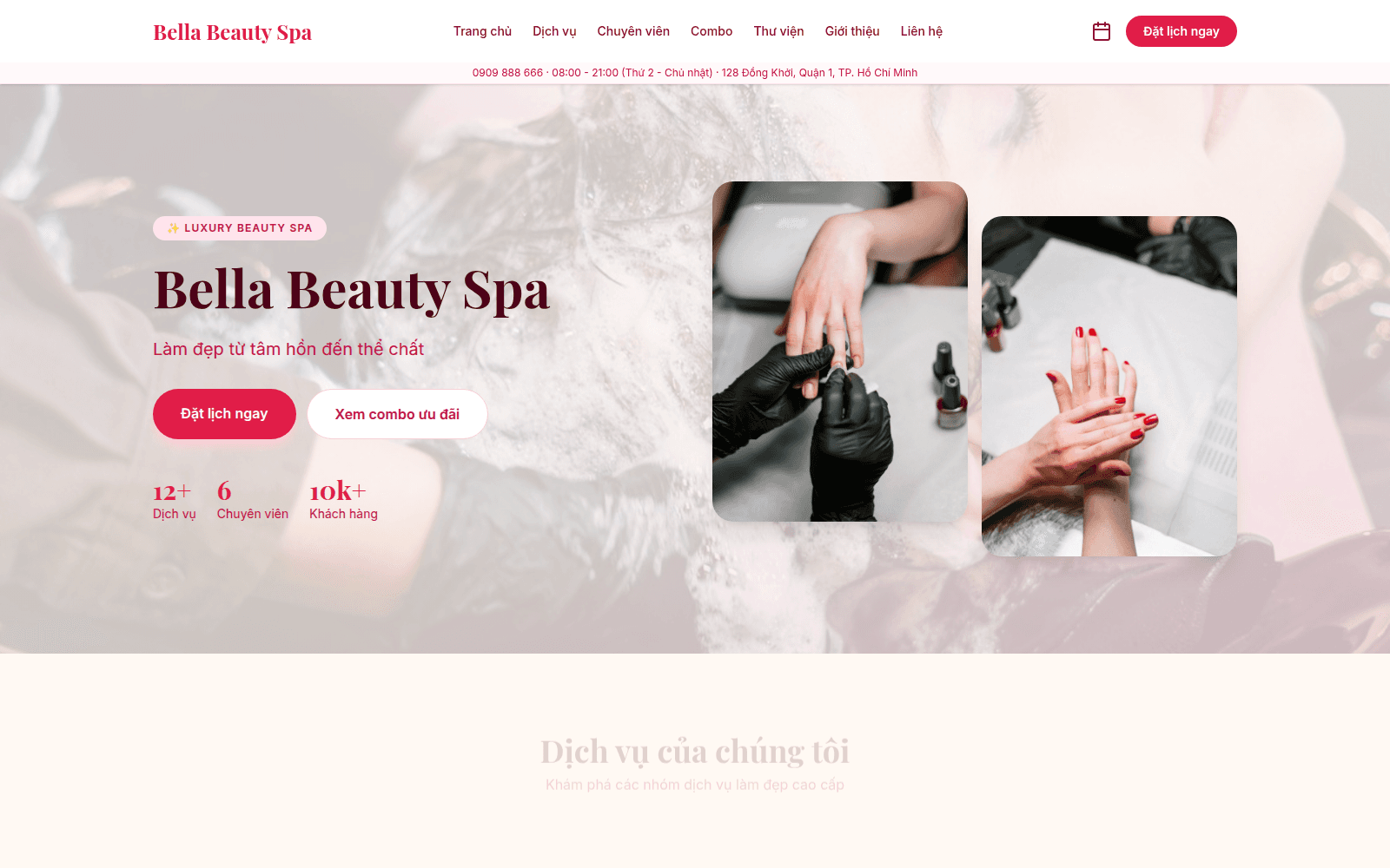 Salon — Bella Beauty Spa